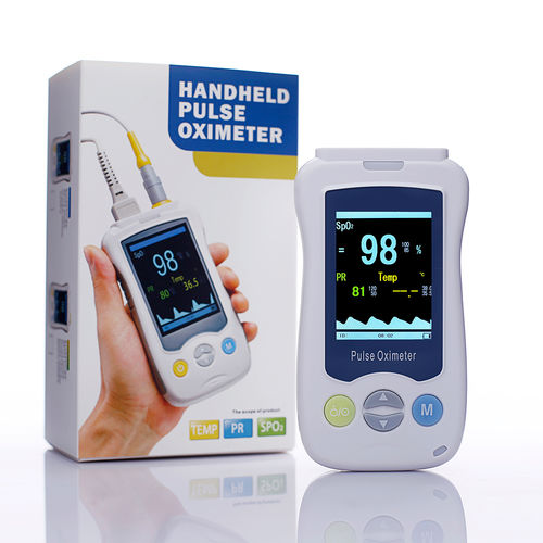手持式脉搏血氧仪 - PM-1A mini - Promed Technology - 紧凑型 / 带独立传感器