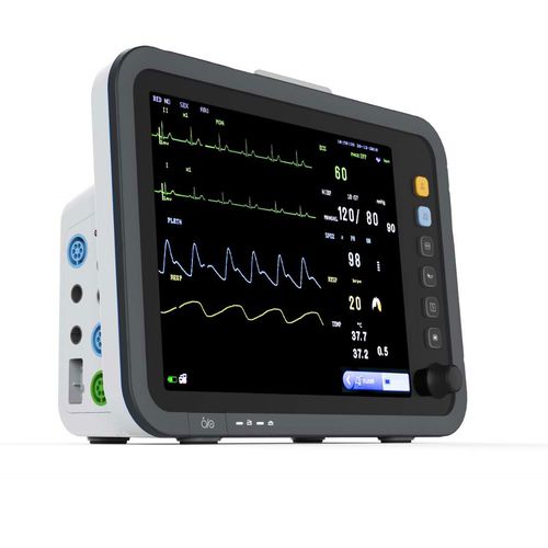 便携式病人监护仪 - PM-12A - Promed Technology - 紧凑型 / ECG / 呼吸频率