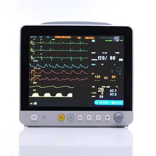 便携式病人监护仪 - PM-12 Plus - Promed Technology - 推车式 / ECG / RESP