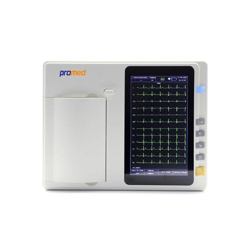 静息心电图仪 - ECG-103C PLUS - Promed Technology - 3通道 / 数字 / 带打印机