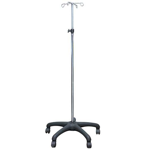 带滑轮输液架 - SR 01 series - Çağdaş Medical - 4 个钩子 / 不锈钢