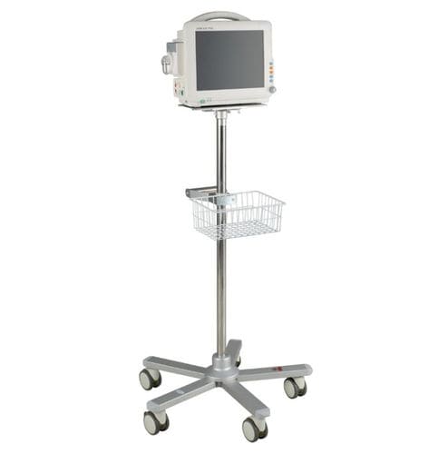 医用推车 - ADAX 002 - Çağdaş Medical - 用于监测仪 / 多功能 / 不锈钢