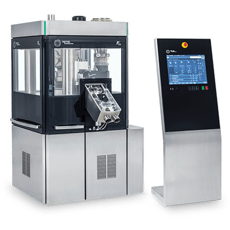 药片压片机 -  F10i - Fette Compacting GmbH - 生产 / 密闭 / 单面