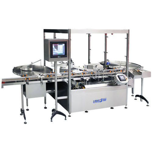 瓶子贴标签机 - LabelStar® System 1 - Capmatic - 用于试剂瓶 / 在线 / 高速