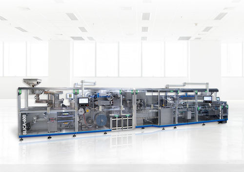 紧凑型装箱机 - BLICA-600 - Heino Ilsemann GmbH - 落地式 / 模块化 / 用于药片