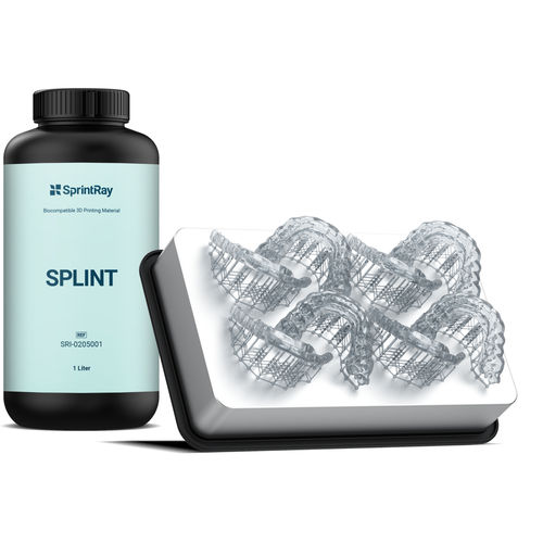 树脂材质牙科材料 - Splint - SprintRay - 用于3D打印 / 生物相容性