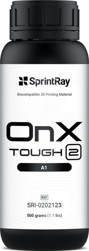 树脂材质牙科材料 - OnX Tough 2 - A1  - SprintRay - 用于3D打印