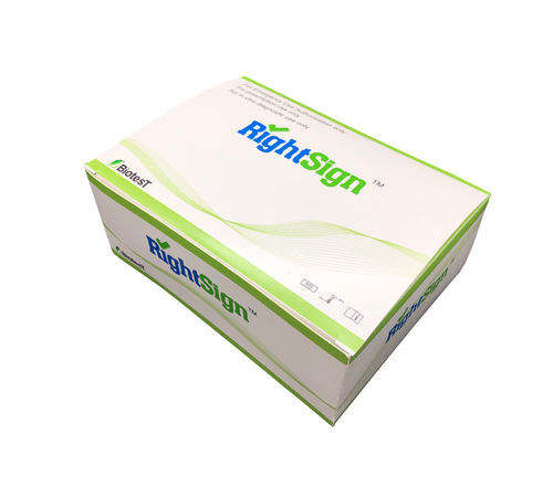 COVID-19新冠病毒快速诊断检测 - RightSignTM - Hangzhou Biotest Biotech Co. Ltd. - 血清学 / IgG免疫球蛋白G / 免疫球蛋白M