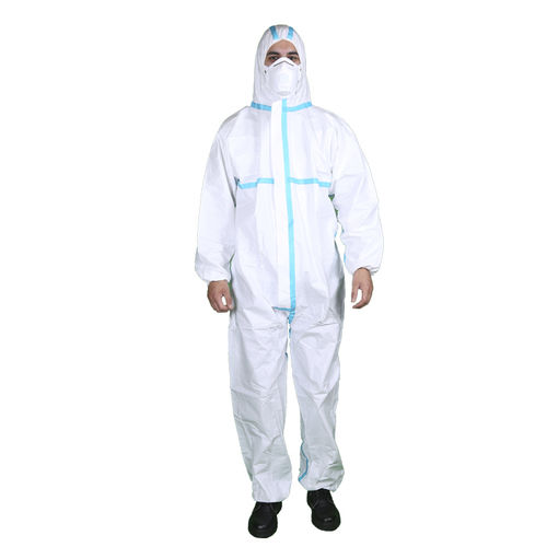男女通用连体防护服 - WLO3001 - Hubei Wanli Protective Products - XXL / L / S