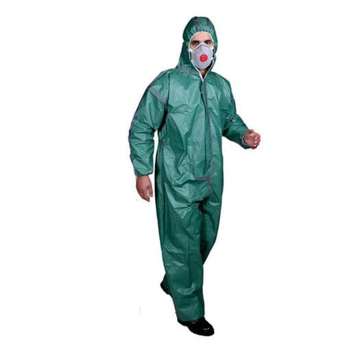 男女通用连体防护服 - WLO3001GN - Hubei Wanli Protective Products - XXL / L / S