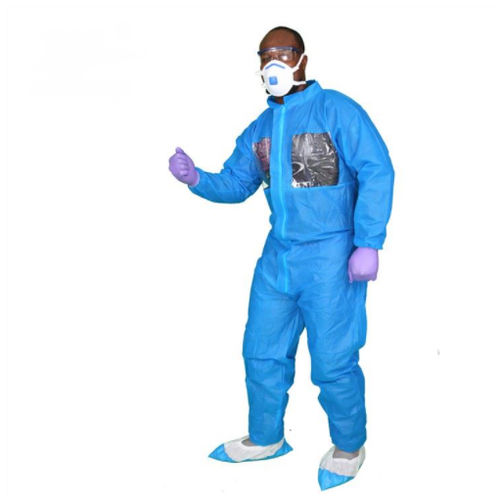 男女通用连体防护服 - WLO3010 - Hubei Wanli Protective Products - XXL / L / S