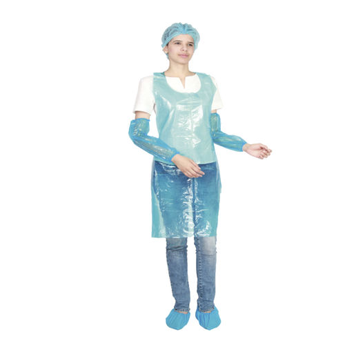 一次性医用围裙 - WLP5002 - Hubei Wanli Protective Products - 男女通用 / XXL / L