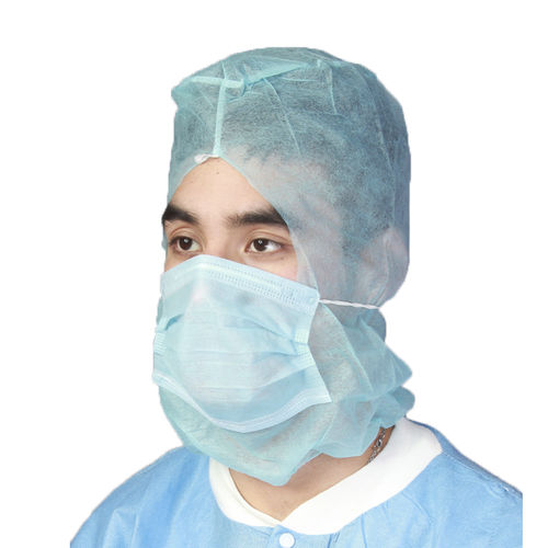 整体式医用帽 - WLC1008 - Hubei Wanli Protective Products - 聚丙烯 / 一次性 / 透气