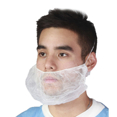 医院胡须罩 - WLC1012 - Hubei Wanli Protective Products - 聚丙烯 / 一次性 / 无纺布