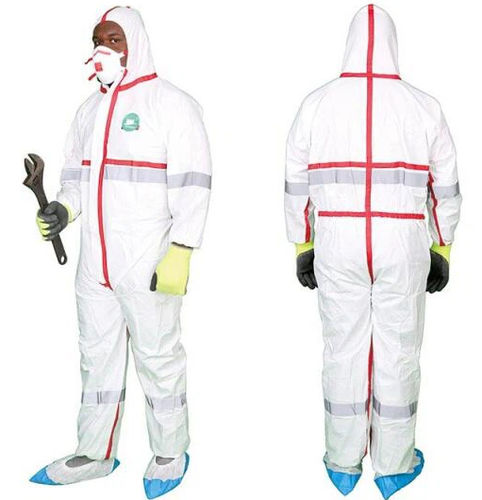 男女通用连体防护服 - WLO3001HV - Hubei Wanli Protective Products - XXL / L / S