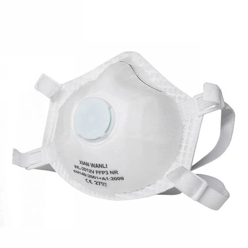 FFP3防护口罩 - WL-2012V - Hubei Wanli Protective Products - 棉质 / 带气门 / 杯形