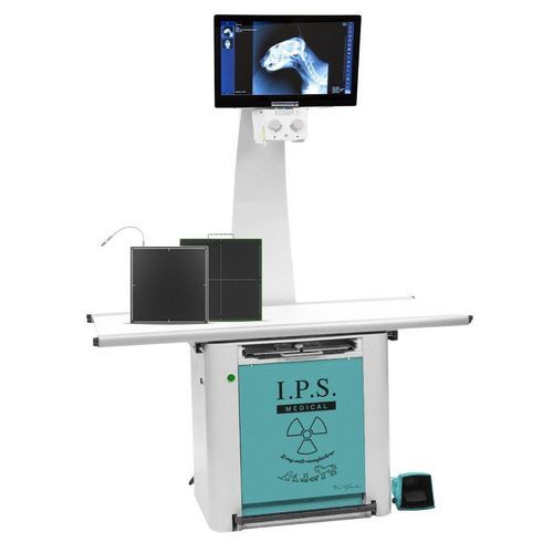 兽用放射线成像系统 / 数码 - HF 400 II Standard - I.P.S. Medical - 带有检查台
