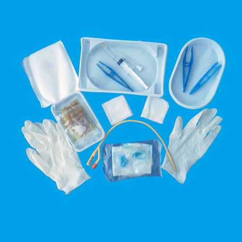 泌尿导管插入医疗包 - Changzhou Medical Bioengineering - 带手套 / 一次性