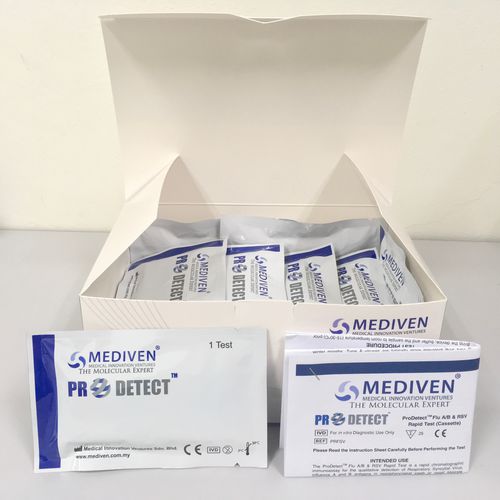 流感快速诊断检测 - ProDetect™ PR-FSV - Medical Innovation Ventures - 乙型流感 / 甲型流感 / 呼吸道融合病毒
