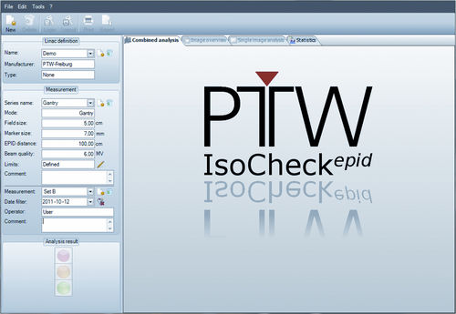 分析软件 - IsoCheck epid - PTW Freiburg Physikalisch-Technische-Werkstätten - 数据管理 / 报告 / 加工