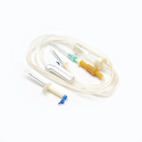 聚氯乙烯输液器 - Shandong Wuzhou Medical Equipment - 聚丙烯 / 带滴水室 / 带Y型连接器