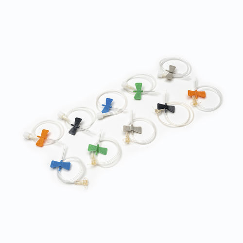采血用针头 - Shandong Wuzhou Medical Equipment - 无菌 / 带叶片 / 22G