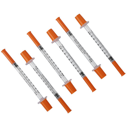 胰岛素注射器 - Shandong Wuzhou Medical Equipment - 0.3毫升 / 聚丙烯 / 橡胶