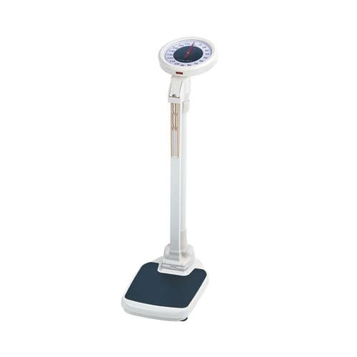 机械人体秤 - JSA-180 - Zhongshan Jinli Electronic Weighing Equipment Co., Ltd - 立柱式 / 表盘 / 带有测身高杆