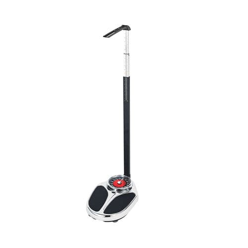 机械人体秤 - DT05L - Zhongshan Jinli Electronic Weighing Equipment Co., Ltd - 立柱式 / 模拟显示 / 带有测身高杆