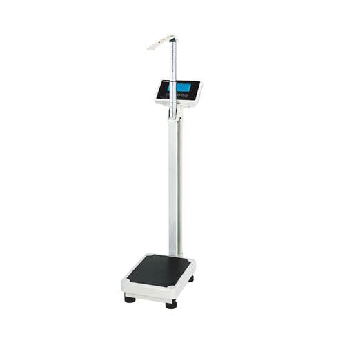 电动人体秤 - TCS-200LP1 - Zhongshan Jinli Electronic Weighing Equipment Co., Ltd - 立柱式 / 自动 / 带有测身高杆