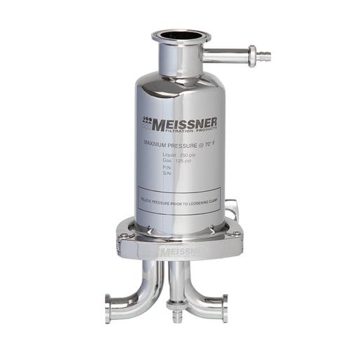 芯式筒式过滤器 - Meissner Filtration Products - 用于液体 / 实验室 / 不锈钢