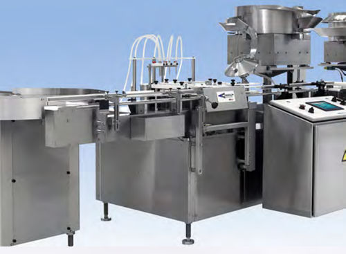 连续运动式灌装机 - CR Series - Cozzoli Machine Company - 电子 / 螺杆 / 落地式