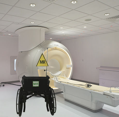手推轮椅 - HO-W101-3 - Hongkong Medi - 座便椅 / 兼容MRI