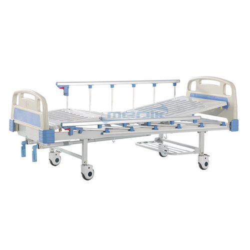 医院病床 - YA-M2-3 - Zhangjiagang Medi Medical Equipment - 手动 / 高度固定 / 带滑轮