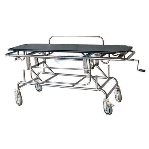 病人转移担架车 - YA-PS08 - Zhangjiagang Medi Medical Equipment - 手动 / 可调高度 / 单分区
