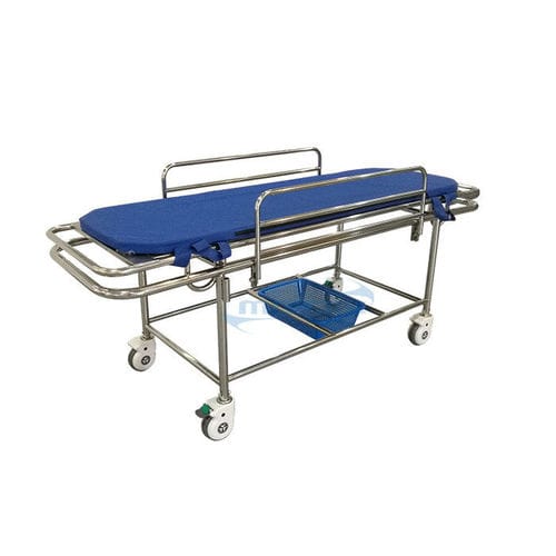 病人转移担架车 - YA-PS09 - Zhangjiagang Medi Medical Equipment - 手动 / 单分区 / 不锈钢