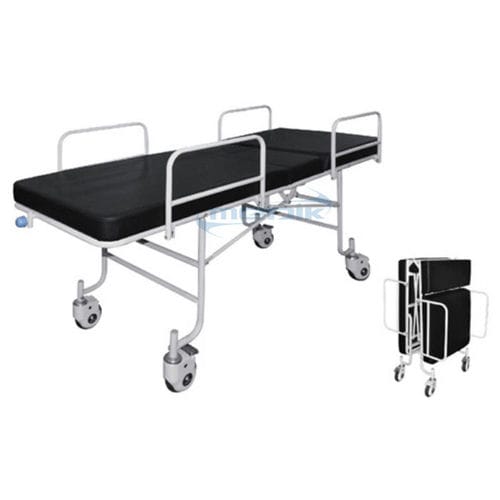 病人转移担架车 - YA-PS11 - Zhangjiagang Medi Medical Equipment - 手动 / 可折叠 / 椅背可调
