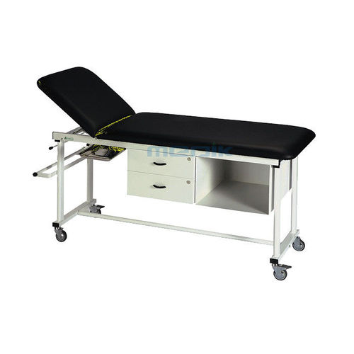手动检查床 - YA-EC-M03 - Zhangjiagang Medi Medical Equipment - 高度固定 / 椅背可调 / 带收纳