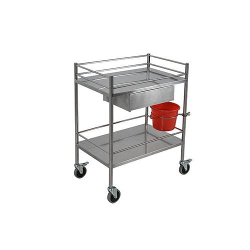 医用推车 - MK-S07 - Zhangjiagang Medi Medical Equipment - 用于器械 / 装载 / 不锈钢