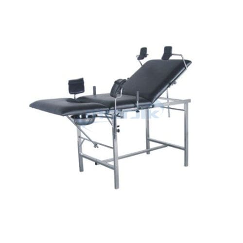 妇科检查床 - MC-C11 - Zhangjiagang Medi Medical Equipment - 手动 / 椅背可调 / 双台面