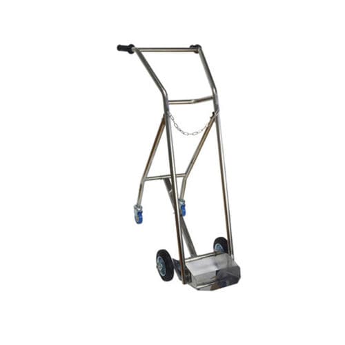 医用推车 - MK-S35 - Zhangjiagang Medi Medical Equipment - 用于器械 / 氧气瓶架 / 运输