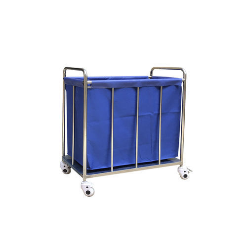 脏带行李架推车 - MK-S15 - Zhangjiagang Medi Medical Equipment - 医院用 / 用于洗衣房 / 大型间隔式