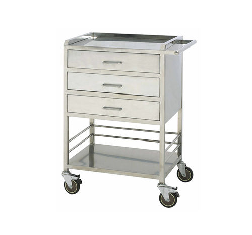 医用推车 - MK-S25 - Zhangjiagang Medi Medical Equipment - 药品 / 护理 / 不锈钢