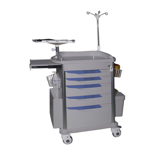 医院用推车 - MK-P05 - Zhangjiagang Medi Medical Equipment - 用于器械 / 氧气瓶架 / 服务