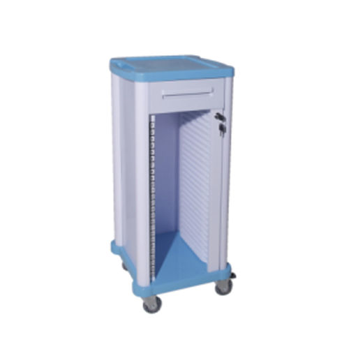 医院用推车 - MK-P14 - Zhangjiagang Medi Medical Equipment - 用于病历 / 塑料 / 1 屉式