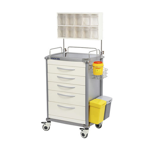 医用手推车 - MK-C06 - Zhangjiagang Medi Medical Equipment - 麻醉 / 用于手术室 / 药品