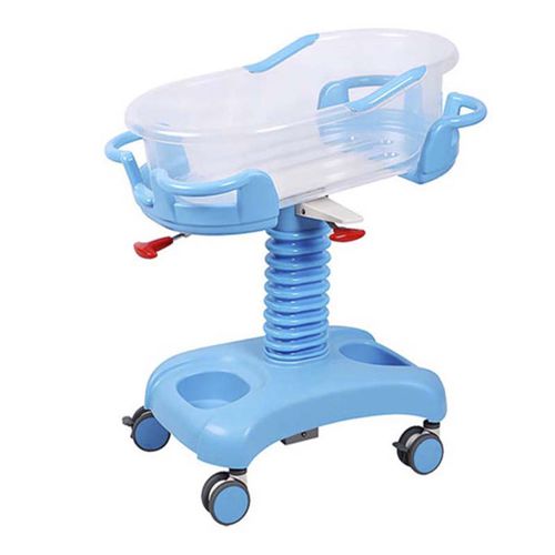 婴儿医院婴儿床 - MK-B02 - Zhangjiagang Medi Medical Equipment - 可调高度 / 特伦德伦伯卧位 / 带滑轮