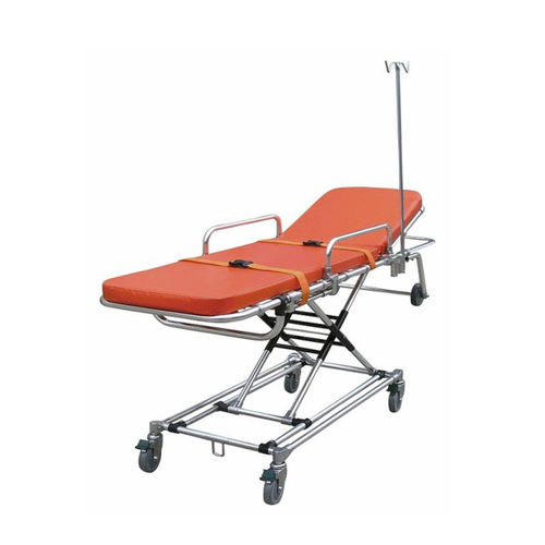 救护车担架车 - YA-AS04 - Zhangjiagang Medi Medical Equipment - 手动 / 折叠 / 可调高度