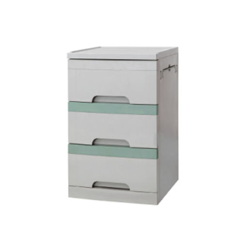 带滑轮床头柜 - YA-B05 - Zhangjiagang Medi Medical Equipment - 模块化 / 带抽屉