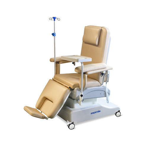 电动血液透析床 - YA-DS-D10 - Zhangjiagang Medi Medical Equipment - 4分区式 / 带滑轮 / 可调高度